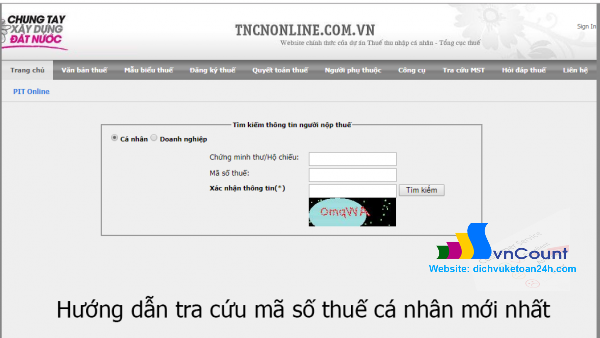 huong-dan-tra-cuu-ma-so-thue-ca-nhan-mst-cn tra cứu mã số thuế cá nhân